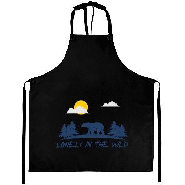 Discover LONELY IN THE WILD Aprons