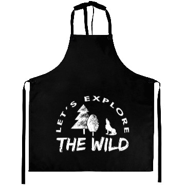 Discover Explore The Wilderness Hiking Climbing Aprons