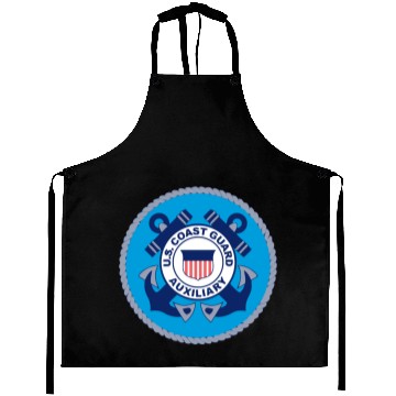 Discover Us Coast Guard Auxiliary Homeland Security Patch Aprons