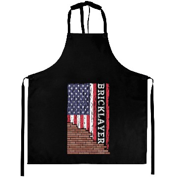 Discover Brick Mason Bricklayer Masonry Dad Us Flag Constru Aprons