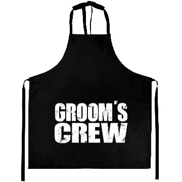 Discover Groom's Crew Future Husband Bachelor Party Gift Aprons