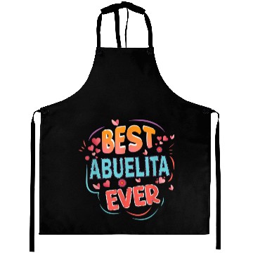 Discover Best Abuelita Ever Grandma Mothers day Christmas s Aprons