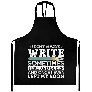 Discover Novelist Author Writer Aprons