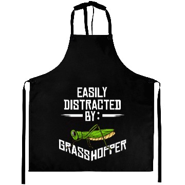 Discover Grasshopper Insect Gift Katydid Bug Cute Aprons