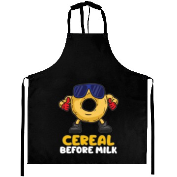 Discover Cereal Before Milk Aprons