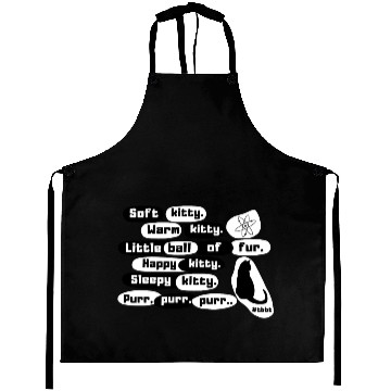 Discover #tbbt - Soft Kitty. Aprons