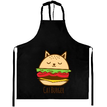 Discover Cat Burger Aprons
