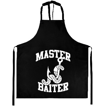 Discover master baiter- fishing gift Aprons