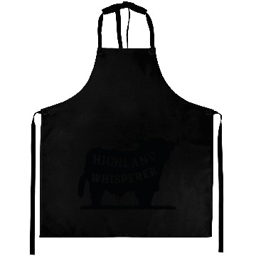 Discover Highland Whisperer - Scottish Highland Cow Farmer Aprons