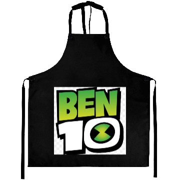 Discover Ben 10 logo cosmic edition low pixellated Aprons