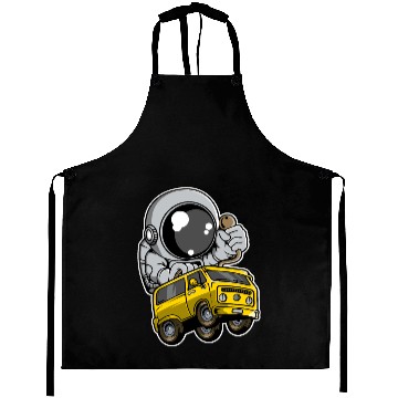 Discover Astronaut Car Racer Aprons