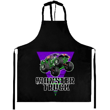Discover Monster Truck Grave Digger Aprons