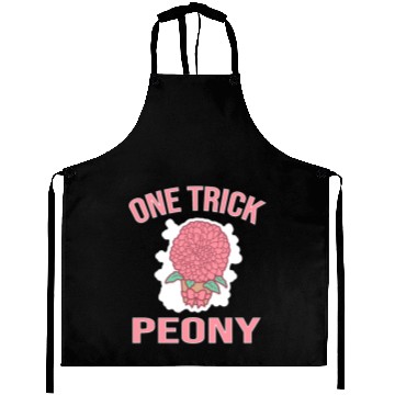 Discover One Trick Peony Aprons