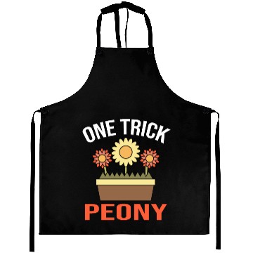 Discover One Trick Peony Aprons