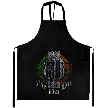 Discover Thin Blue Line Aprons Fir Na Dli Celtic Cross Irish