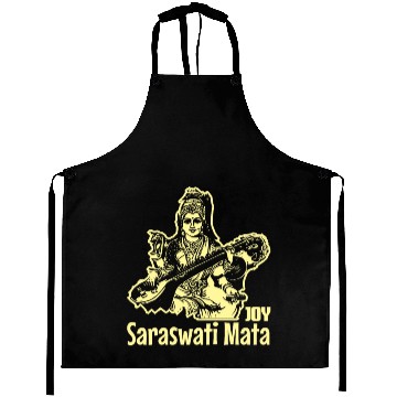 Discover Sarasvati Hindu Goddess Aprons