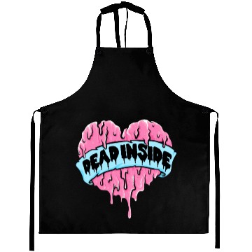Discover Dead Inside Pastel Goth Aesthetic Gothic Emo Aprons
