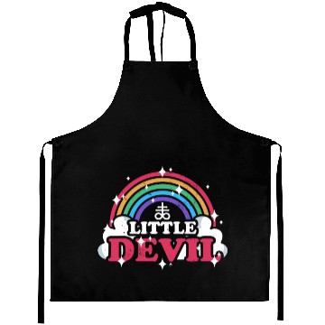 Discover Little Devil Pastel Goth Aesthetic Gothic Emo Aprons