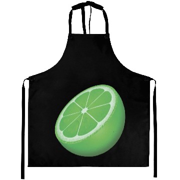 Discover Lime Citrus Cool Aprons Gift Idea Design Present
