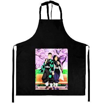 Discover Slayer Demon Anime Art Aprons
