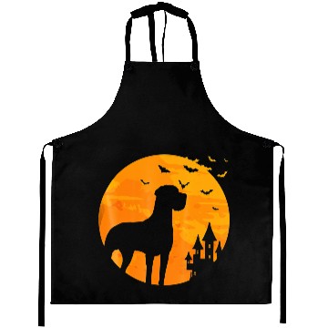 Discover Great Dane Scary Halloween Aprons