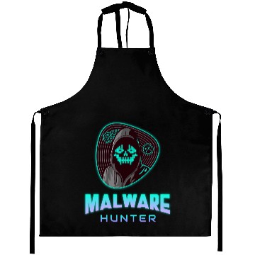 Discover Cyber Security - Malware Hunter Neon 2 Aprons