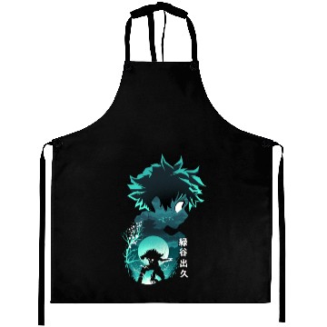 Discover Hero Anime All Might Aprons