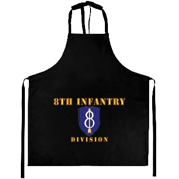 Discover Army 8th Infantry Division - Hat Aprons