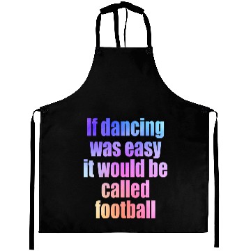 Discover Dance school dance lessons dancing couple Football Aprons