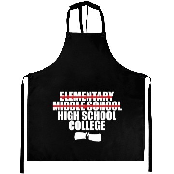 Discover Middle School Graduation Aprons