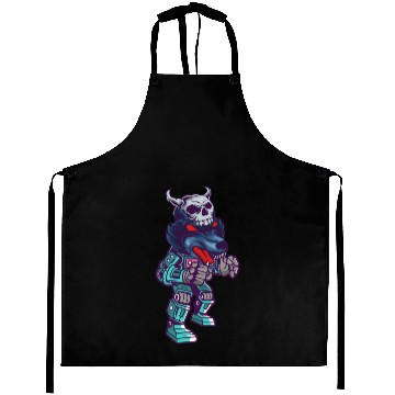 Discover Wolf robot robot machine computer toy Aprons