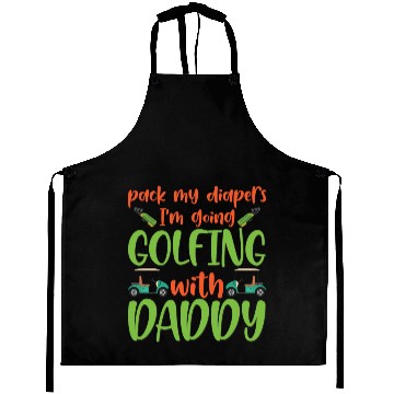 Discover Pack My Diapers Golfing With Daddy Baby Onesie Aprons