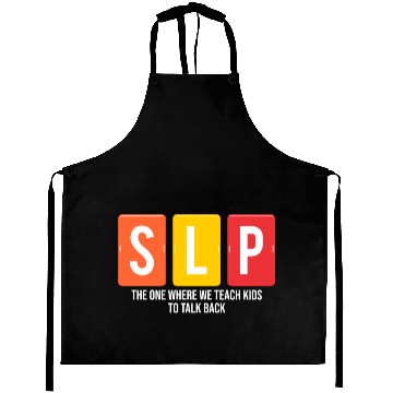 Discover SLP Speech Therapist Speech Therapy Language Aprons