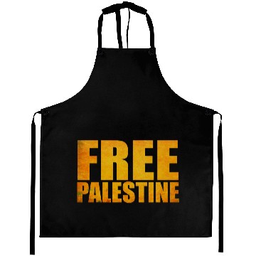 Discover Free Palestine Aprons