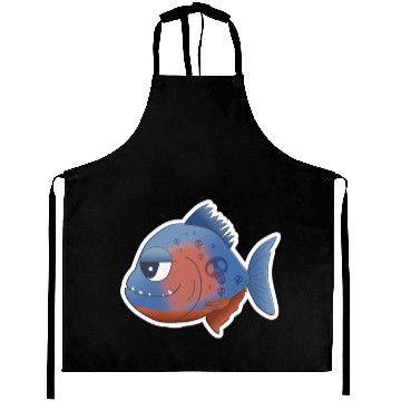 Discover Comic Piranha Fish From The Amazon Aprons