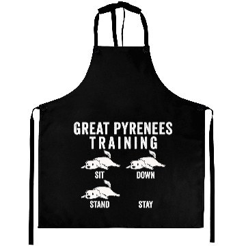 Discover Great Pyrenees Training Dog Premium Aprons