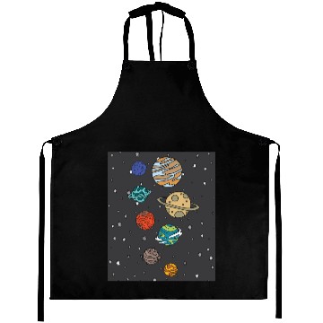 Discover Astronomy Solar System Planets Universe Aprons