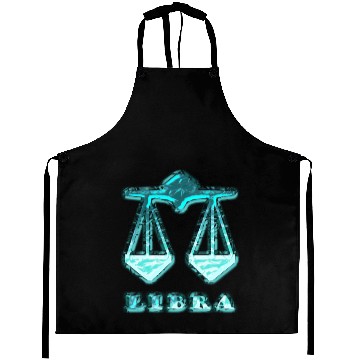 Discover Libra Zodiac Symbol Aprons