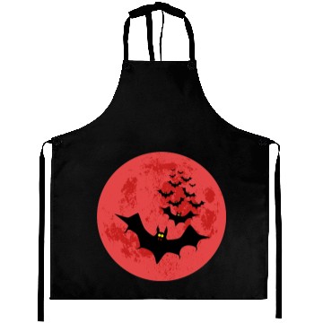 Discover red moon Aprons