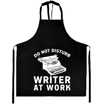 Discover Do Not Disturb Writer At Work Cute Writing Author Aprons