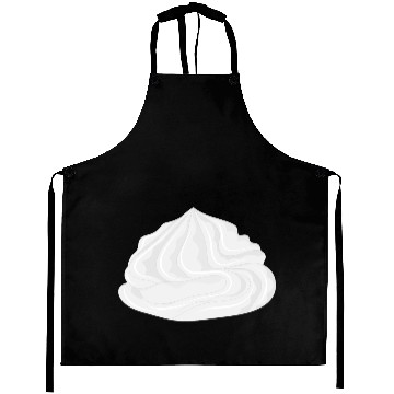 Discover snow-white delicious whipped cream for garnish Aprons