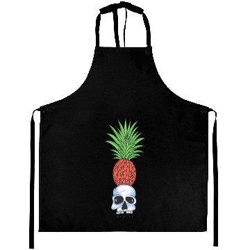 Discover Pineapple skull Aprons