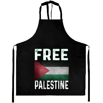 Discover Free Palestine Aprons