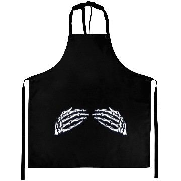 Discover Women's Skeleton Hands Breasts Aprons