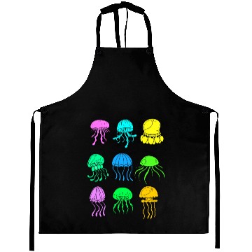 Discover Jellyfish Different Kinds Colorful Aprons
