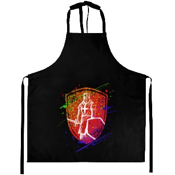 Discover Shield Knights Templar Warrior Aprons