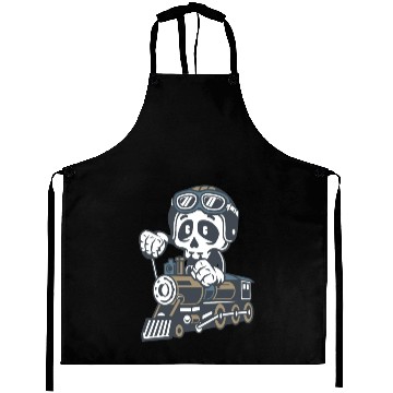 Discover Platoon Driver Totenkopf Aprons