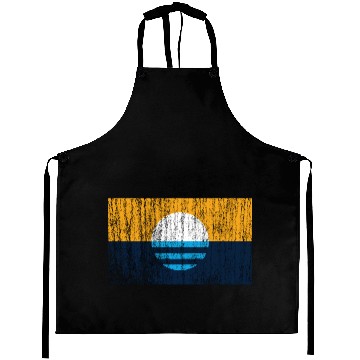 Discover People'S Flag Of Milwaukee Vintage Style Distresse Aprons