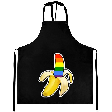 Discover banana rainbow Aprons