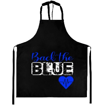 Discover Back the Blue Police Support Aprons